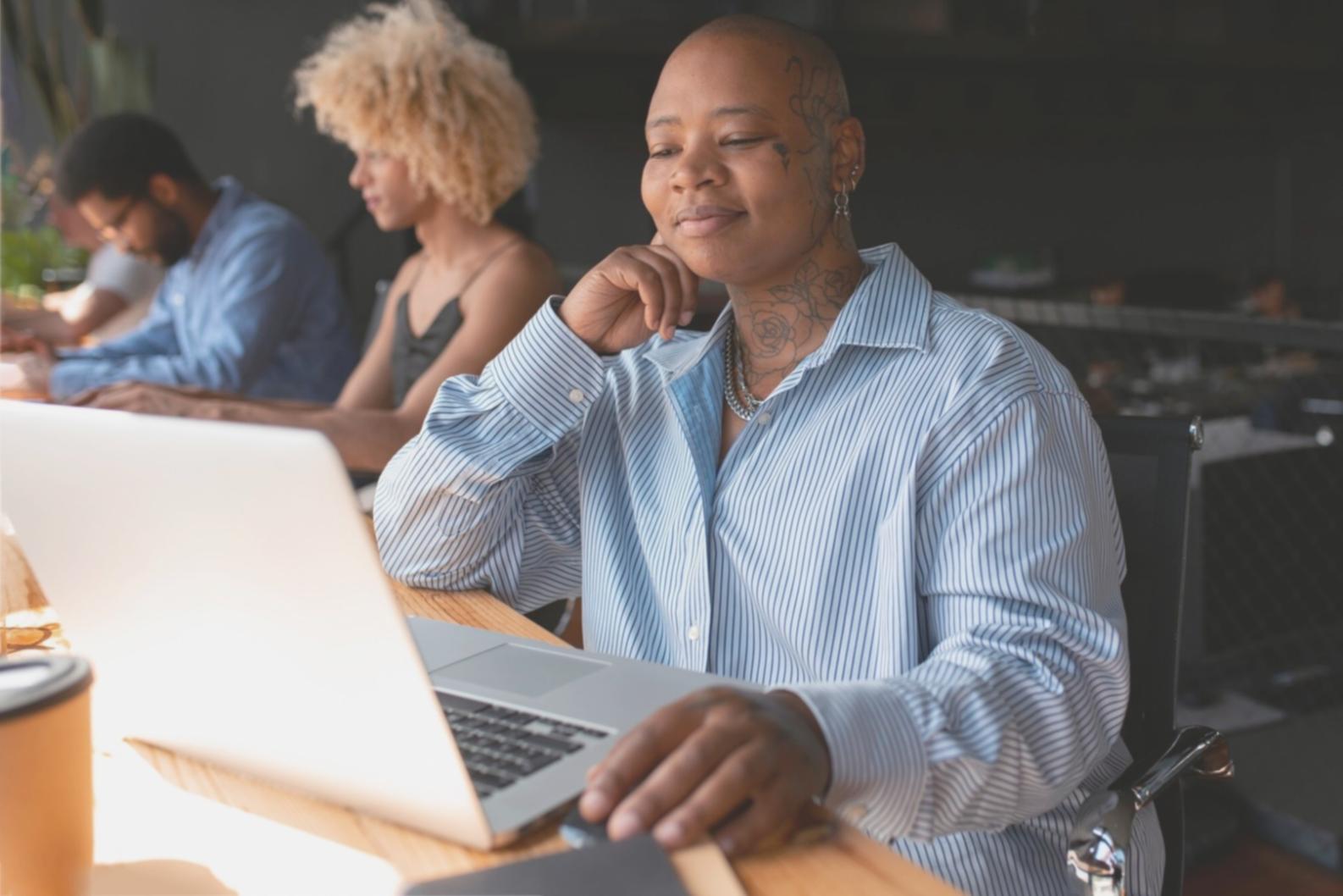 Professional reviewing contract documentation during budget negotiation session