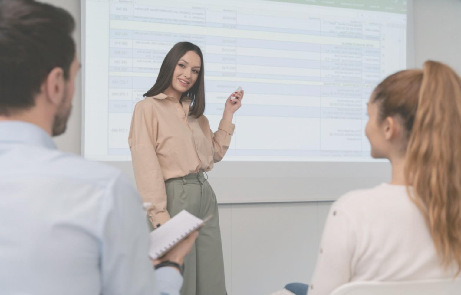 Professional budget consultation workspace with financial planning materials